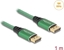 Picture of Delock DisplayPort Cable 16K 60 Hz 1 m green metal