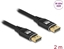Изображение Delock DisplayPort Cable 8K 60 Hz 2 m black metal