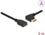 Picture of Delock DisplayPort extension cable male 90° left angled to female 8K 60 Hz 2 m