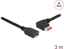 Изображение Delock DisplayPort extension cable male 90° left angled to female 8K 60 Hz 3 m