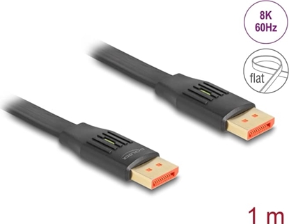 Изображение Delock DisplayPort Flat Ribbon Cable 8K 60 Hz 1 m