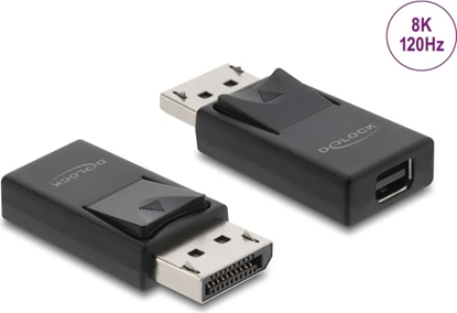 Изображение Delock DisplayPort to Mini DisplayPort Adapter 8K with HDR with HDR and HDCP Support - bidirectional