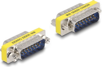 Изображение Delock D-Sub 15 pin male > male Gender Changer