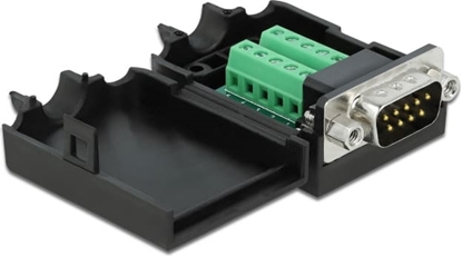 Изображение Delock D-Sub9 male to Terminal Block with Enclosure