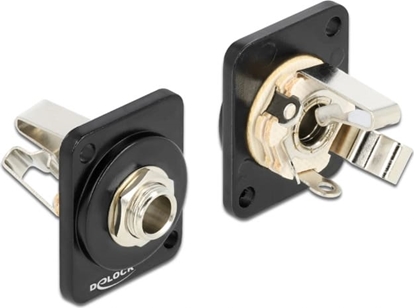 Изображение Delock D-Type Module 6.35 mm 3 pin stereo jack to solder connector