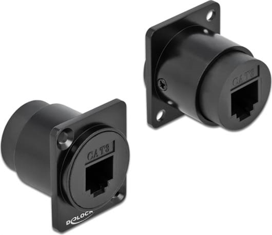 Изображение Delock D-Type Module RJ11 Cat.3 jack to jack