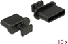 Picture of Delock Dust Cover for USB Type-C™ female with grip 10 pieces black