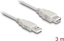 Picture of Delock Extension cable USB 2.0 Type-A male to USB 2.0 Type-A female 3 m beige