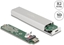 Picture of Delock External Enclosure for M.2 NVMe PCIe SSD with SuperSpeed USB 10 Gbps (USB 3.2 Gen 2) USB Type-C™ female
