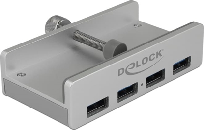 Picture of Delock External USB 3.0 4 Port Hub with Locking Screw