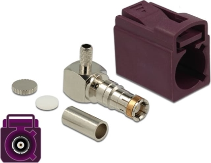 Изображение Delock FAKRA D jack 90° for crimping