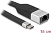 Picture of Delock FPC Flat Ribbon Cable USB Type-C™ to Gigabit LAN 10/100/1000 Mbps 15 cm