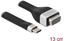 Изображение Delock FPC Flat Ribbon Cable USB Type-C™ to VGA (DP Alt Mode) 13 cm