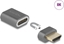 Изображение Delock HDMI Adapter male to female 8K 60 Hz magnetic