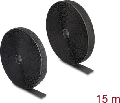 Picture of Delock Heavy-duty Hook-and-Loop tape L 15 m x W 25 mm black