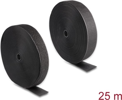 Picture of Delock Heavy-duty Hook-and-Loop tape L 25 m x W 50 mm black