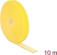Изображение Delock Hook-and-loop tape on roll L 10 m x W 20 mm yellow