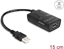 Picture of Delock Isolator USB 2.0 Type-A male to female with 5 kV Isolation for data lines