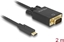 Picture of Delock Kabel USB Type-C™ Stecker > VGA Stecker (DP Alt Mode) 2 m schwarz