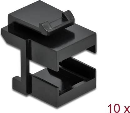 Picture of Delock Keystone cover black for fibre couplers 10 pieces