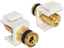Attēls no Delock Keystone module binding post > thread nut black / white