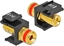 Picture of Delock Keystone module binding post > thread nut red / black
