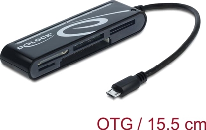Picture of Delock Micro USB OTG Card Reader 5 slots