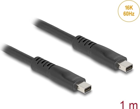 Picture of Delock Mini DisplayPort cable 16K 60 Hz 80 Gbps 1 m