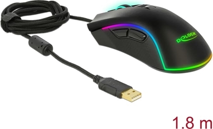 Picture of Delock Optical 7-button USB Gaming Mouse - right hander