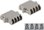 Attēls no Delock Optical Fiber Coupler LC Quad female to LC Quad female Single-mode metal