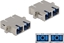 Picture of Delock Optical Fiber Coupler SC Duplex female to SC Duplex female Single-mode metal