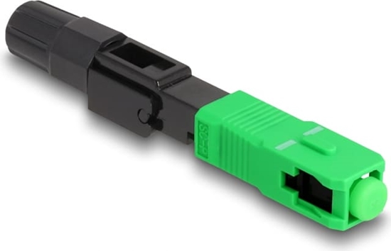 Picture of Delock Optical fiber quick connector SC Simplex plug APC field-assembly