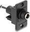 Picture of Delock Panel Mount DC 5.5 x 2.5 mm female to DC 5.5 x 2.1 mm male black