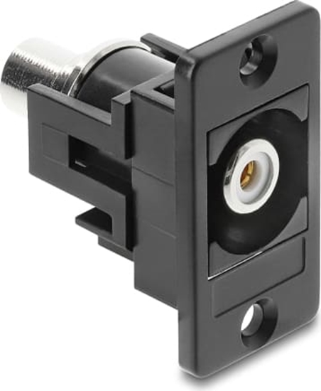 Picture of Delock Panel Mount RCA female RCA female white / black