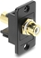Picture of Delock Panel Mount RCA female RCA gold plated female white / black