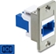 Picture of Delock Panel Mount SC Simplex female to SC Simplex female silver / blue / white