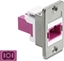 Picture of Delock Panel Mount SC Simplex female to SC Simplex female silver / violet / white