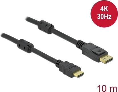 Picture of Delock Passive DisplayPort 1.2 to HDMI Cable 4K 30 Hz 10 m