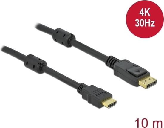 Picture of Delock Passive DisplayPort 1.2 to HDMI Cable 4K 30 Hz 10 m
