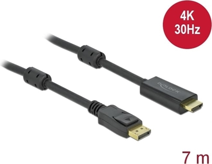 Picture of Delock Passive DisplayPort 1.2 to HDMI Cable 4K 30 Hz 7 m
