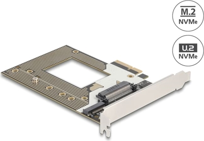 Picture of Delock PCI Express 4.0 x4 Card to 1 x NVMe M.2 Key M 110 mm or U.2 Slot