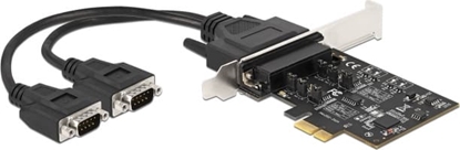 Picture of Delock PCI Express x1 Card to 2 x Serial RS-422/485 with 15 kV ESD protection