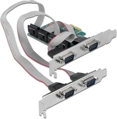Picture of Delock PCI Express x1 Card to 4 x Serial RS-232