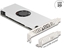 Attēls no Delock PCI Express x16 Card to 2 x USB 20 Gbps USB Type-C™ Dual Channel with Fan and Heat Sink in Low Profile Form Factor