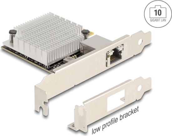 Picture of Delock PCI Express x4 Network Card 10 Gigabit LAN 1 x RJ45 AQC107S