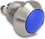 Picture of Delock Push Button for Installation 12 mm 2 x Screw Terminal blue