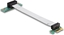 Attēls no Delock Riser Card PCI Express x1 > x1 with flexible cable 13 cm left insertion