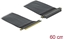 Picture of Delock Riser Card PCI Express x16 to x16 with flexible cable 60 cm