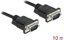 Picture of Delock RS-232 Cable Serial D-Sub 9 male to male with narrow plug housing 10 m
