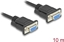 Picture of Delock RS-232 Cable Serial D-Sub9 female to female with narrow plug housing 10 m